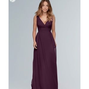 Style 101 WTOO Aubergine, Bridesmaid Dress
